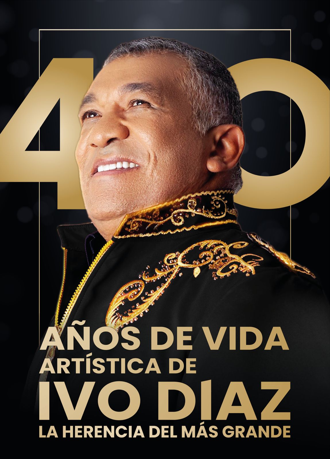 Ivo Díaz celebrará sus 40 años de Vida Artística.