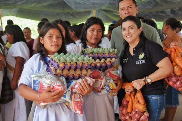 Gobierno del Cesar garantiza alimentación escolar en vacaciones.