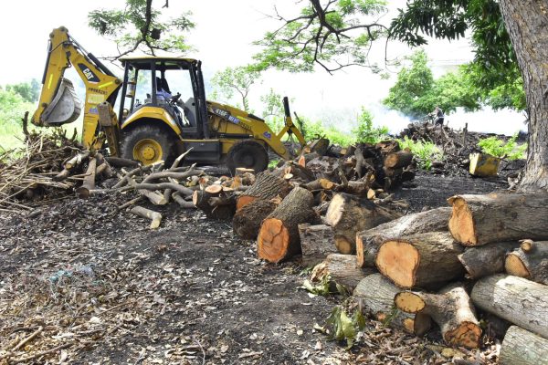 Los lotes enm0ontados siguen amenazando a Valledupar.