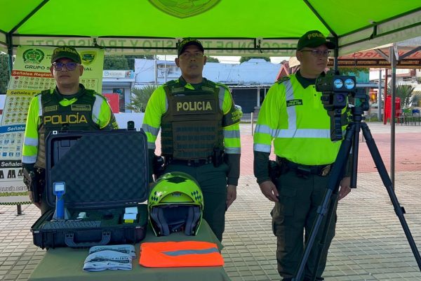 Comando contra la criminalidad en El Copey.