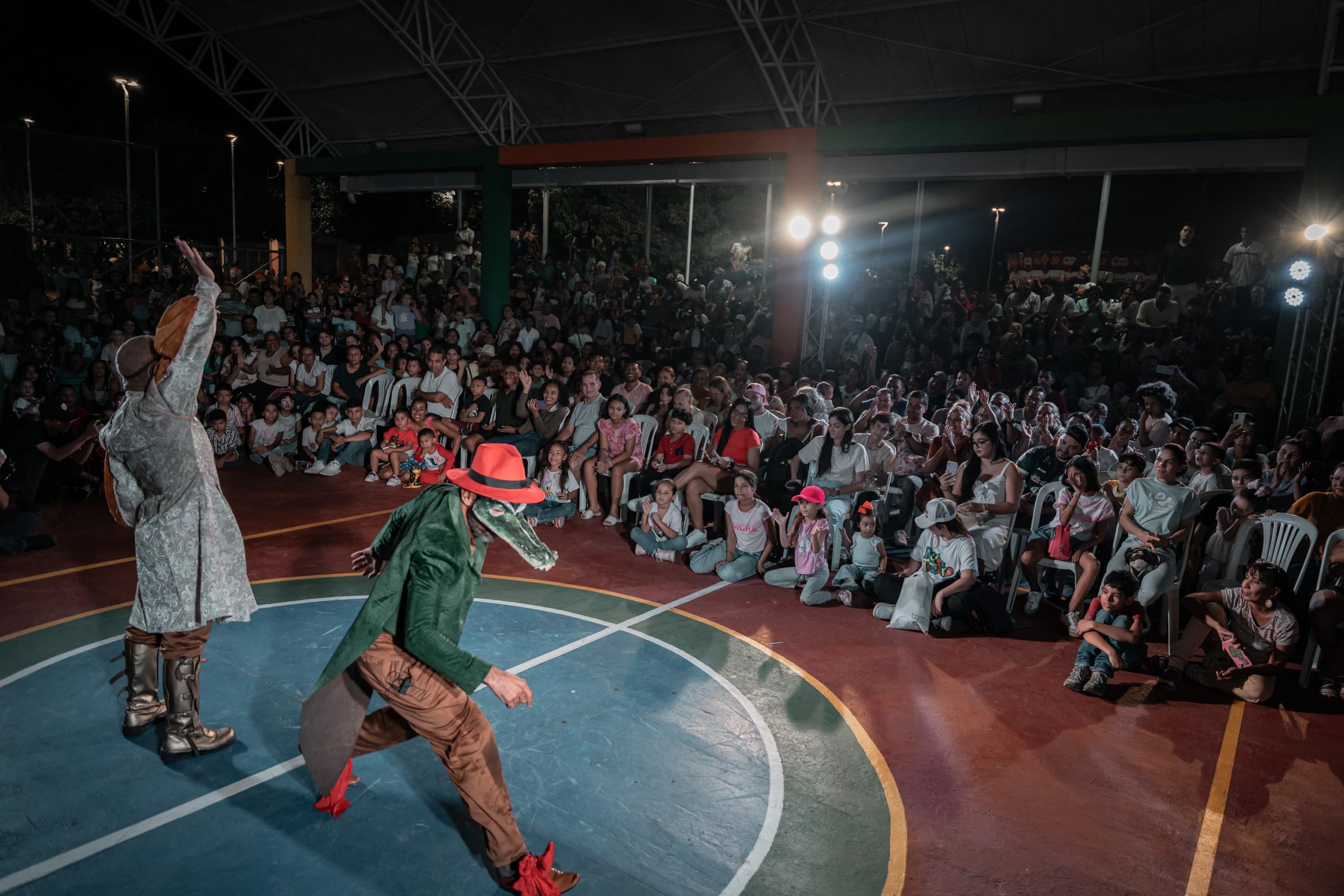 En el Parque de La vida inició La Ruta del Teatro.