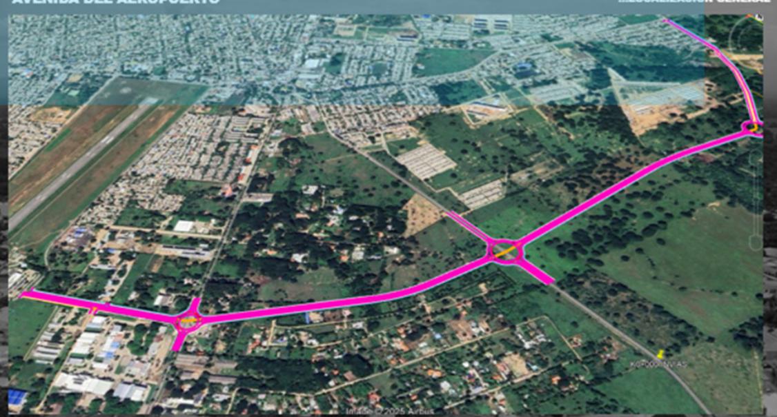 Ernesto Orozco adjudicó la vía multifuncional.