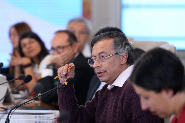 Colombia lucha contra los narcotraficantes.