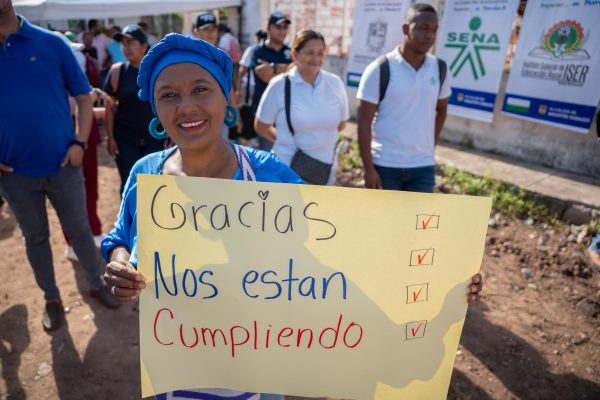 Gobernación inció nuevas obras en Codazzi.
