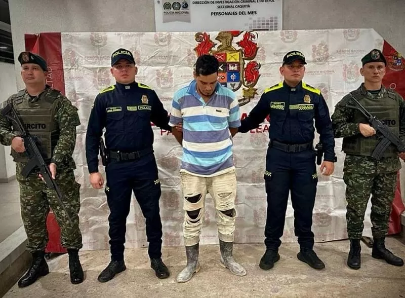 Ejercito capturó a homicidan de lider campesino.