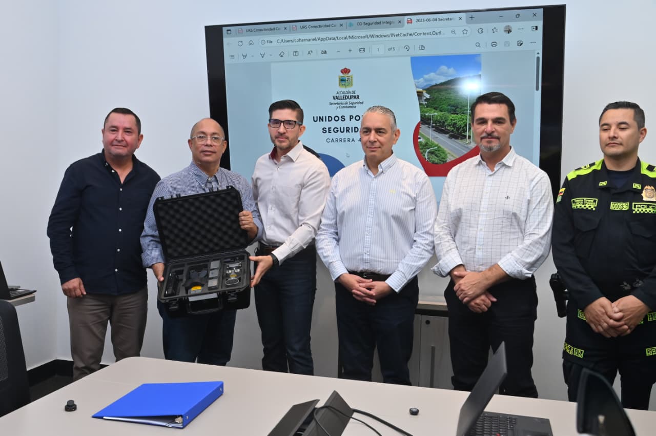 Alianza por la seguridad en Valledupar.