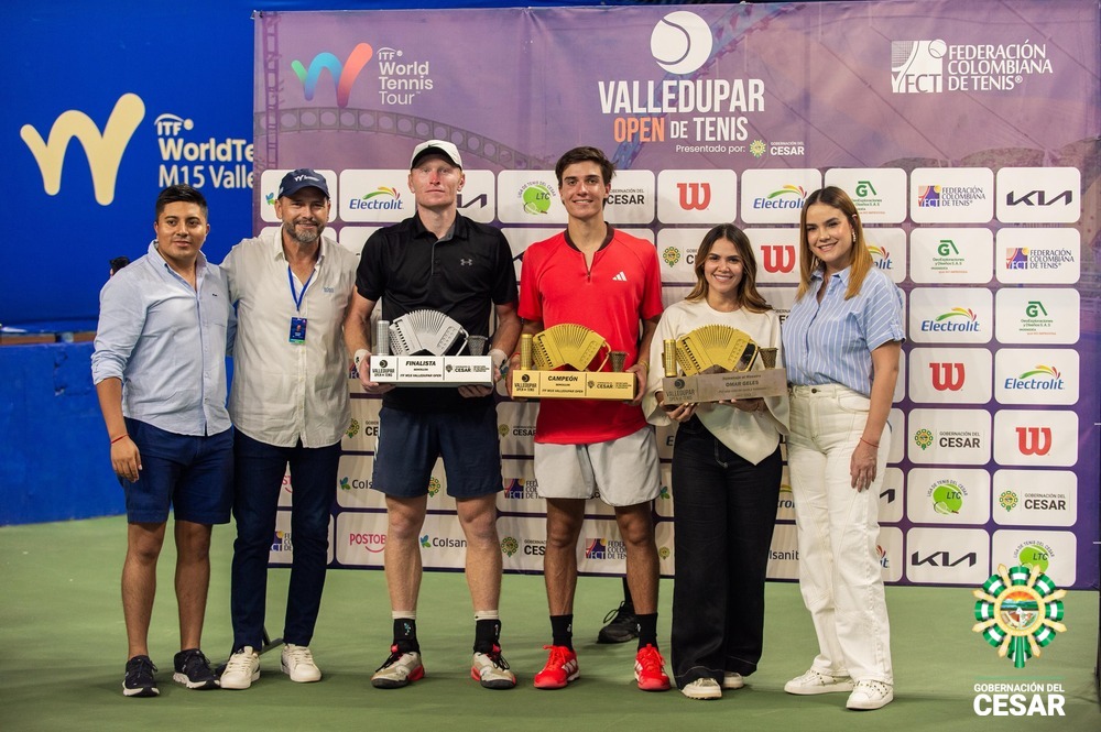 Lucio Ratti campeón del Valledupar Open 2025.
