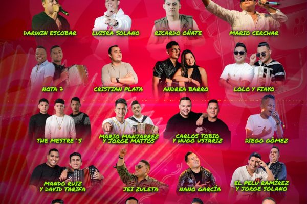 Ingreso al Festival Vallenato Nuevas Promesas.