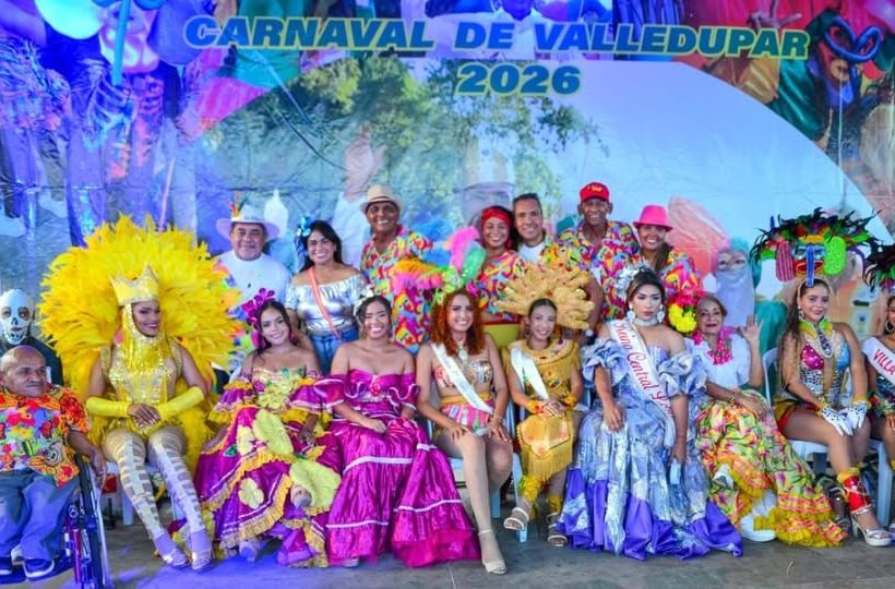 Continúa el carnaval vallenato 2026.