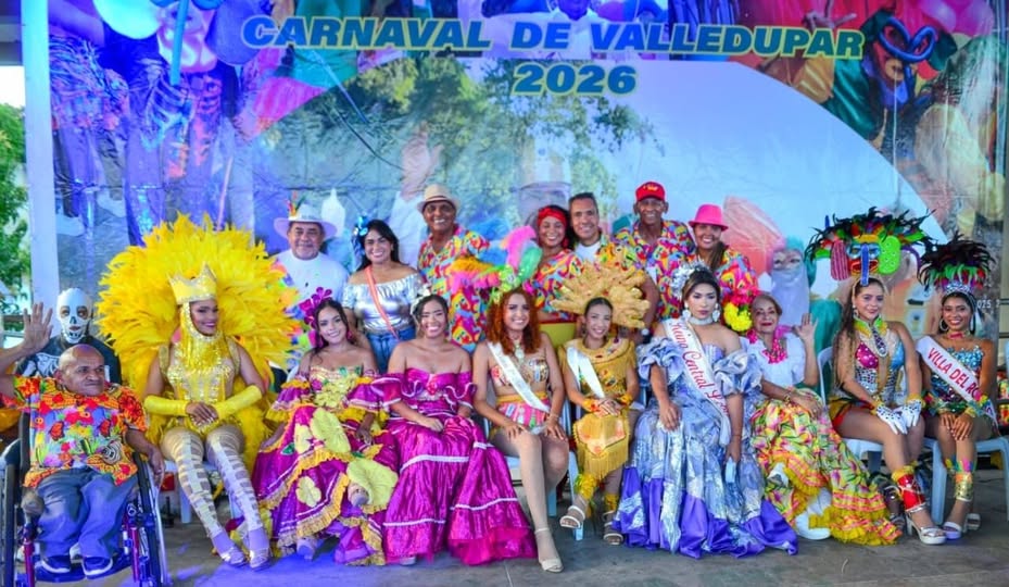 Continúa el carnaval vallenato 2026.