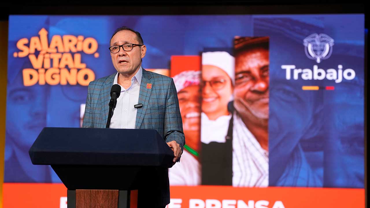 Salario mínimo 2.000.000 a partir de enero de 2026.