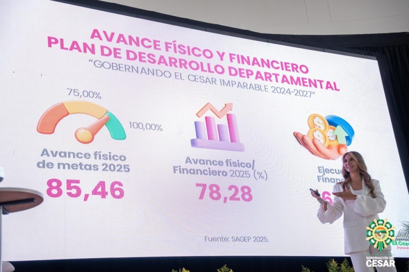 Elvia Milena Sanjuan rindió cuentas claras.